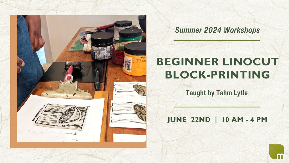 Beginner Linocut Block-Printing Workshop