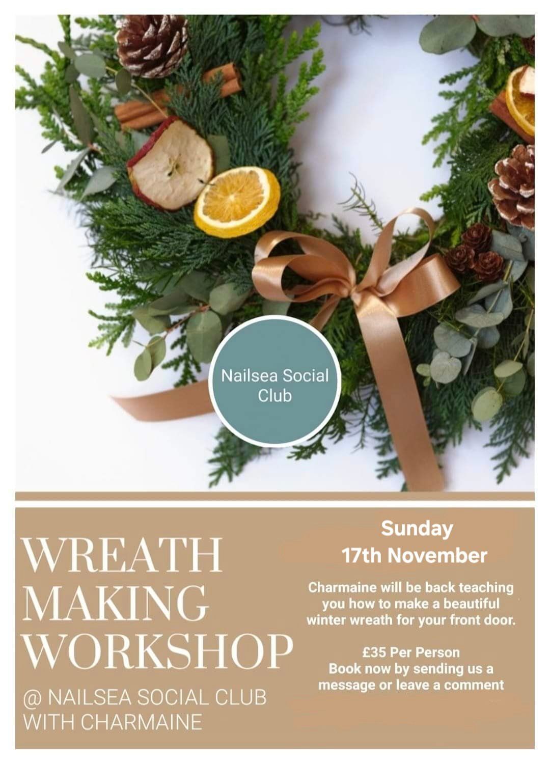 Xmas Wreath Making Workshop 