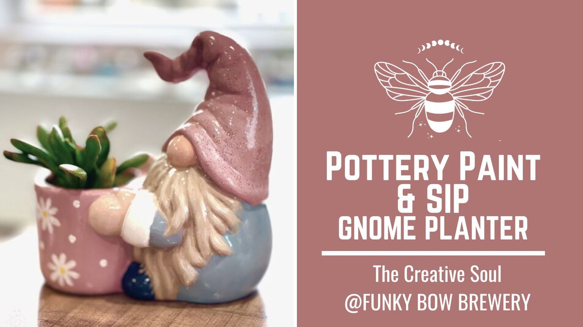 Pottery Paint & Sip @Funky Bow Brewery