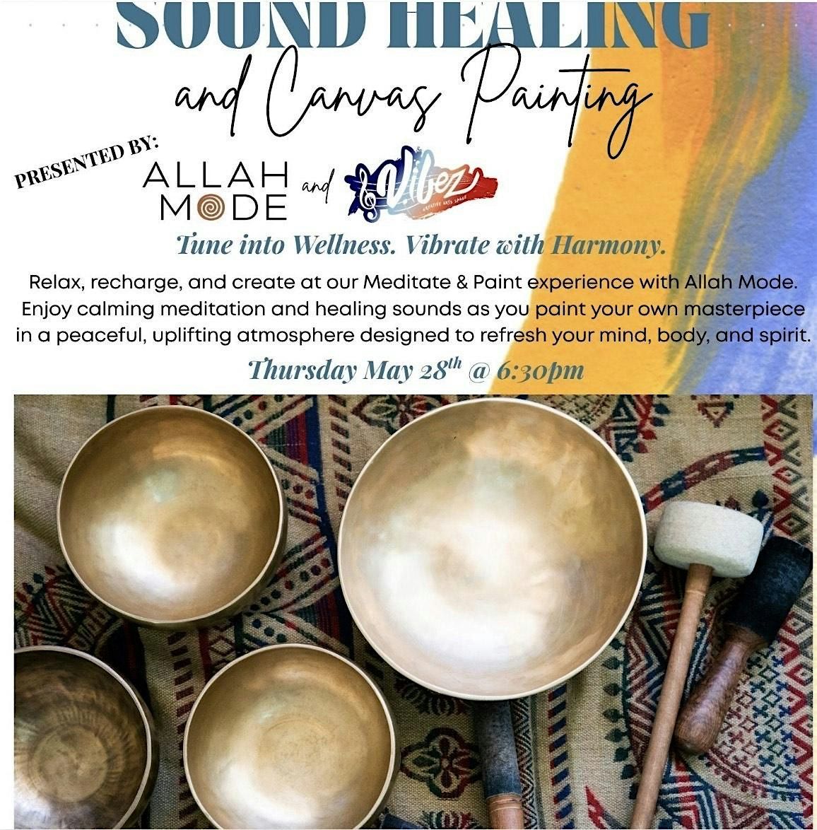 Sound Healing Meditate & Paint