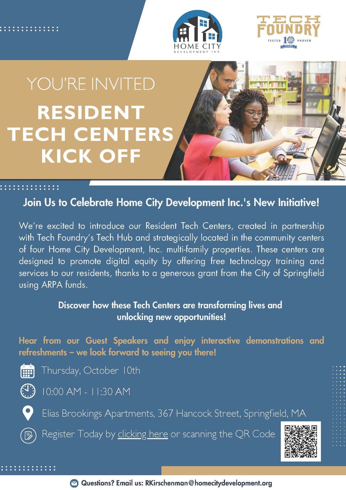 Resident Tech Centers Kick Off