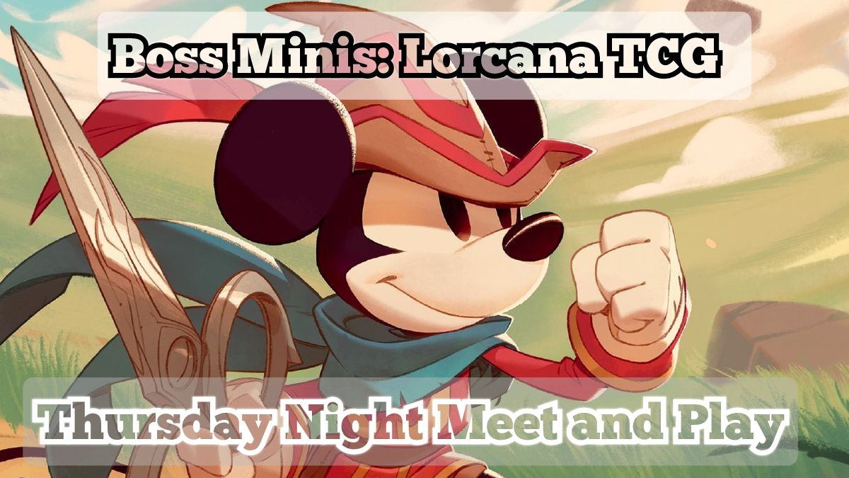 Boss Minis: Lorcana Meet & Play