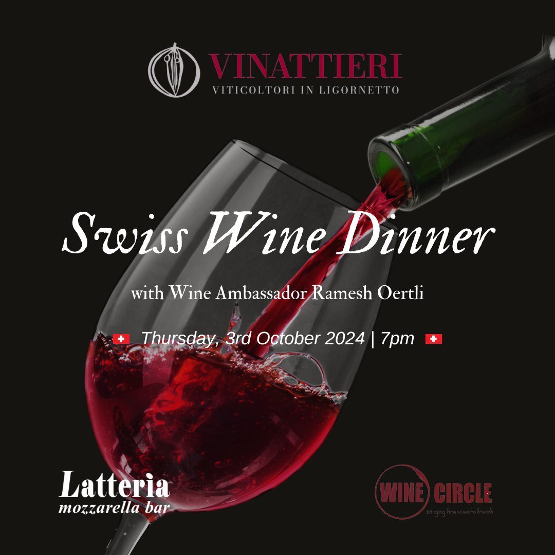 Swiss Wine Pairing Dinner