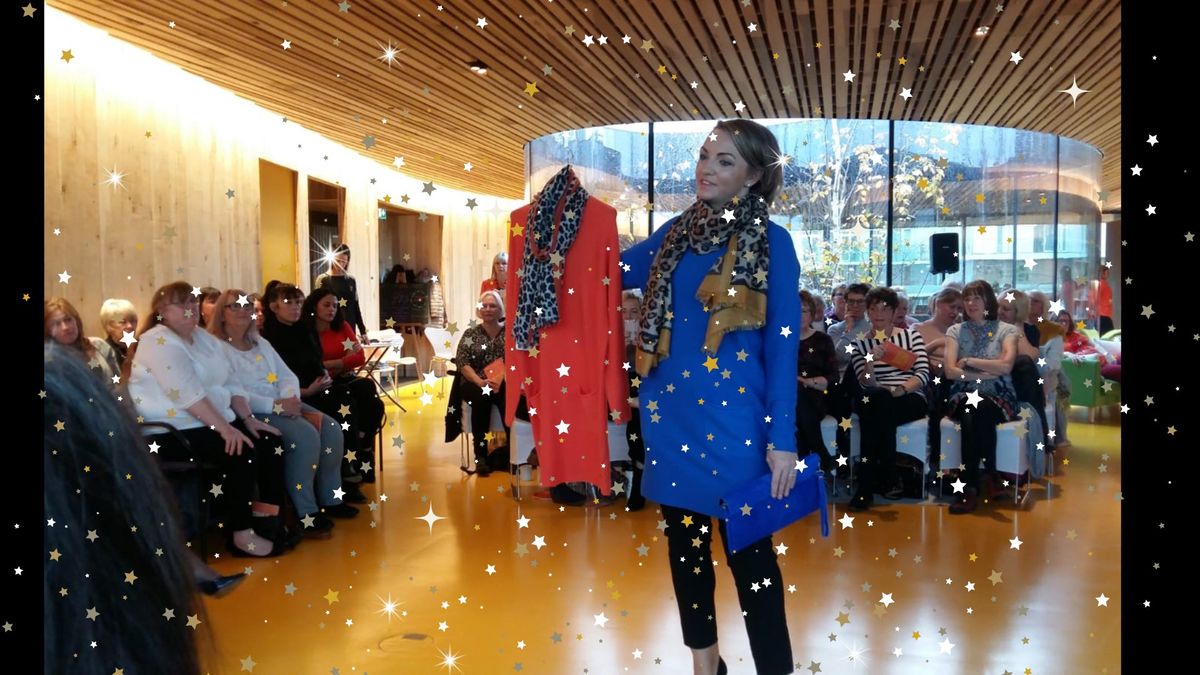 Festive Fashion Show organised by Maggie's Oldham Volunteer Fundraising Group