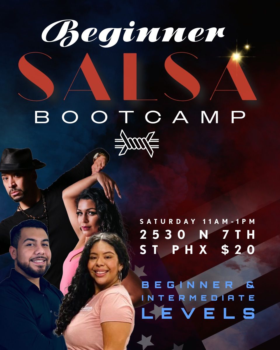 Saturday Beginner Salsa Bootcamp with Phoenix Salsa!