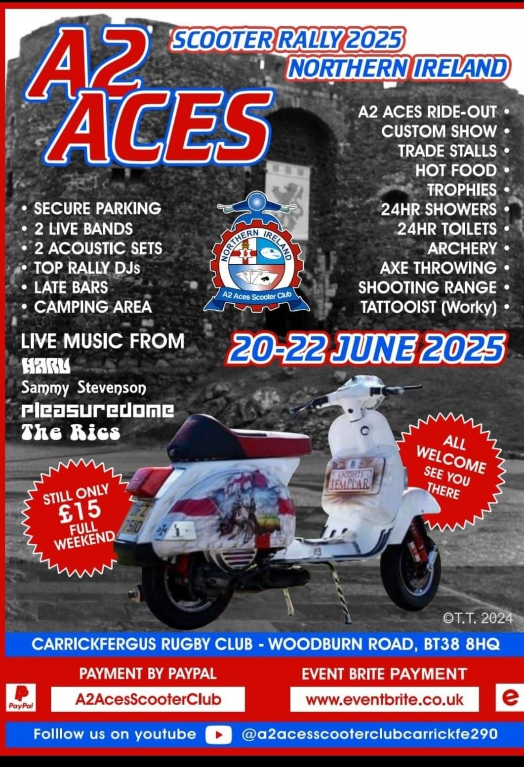 A2 ACES SCOOTER RALLY 2025