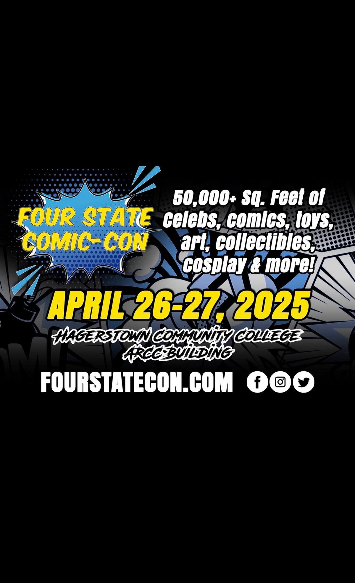 FOUR STATE COMIC CON 2025