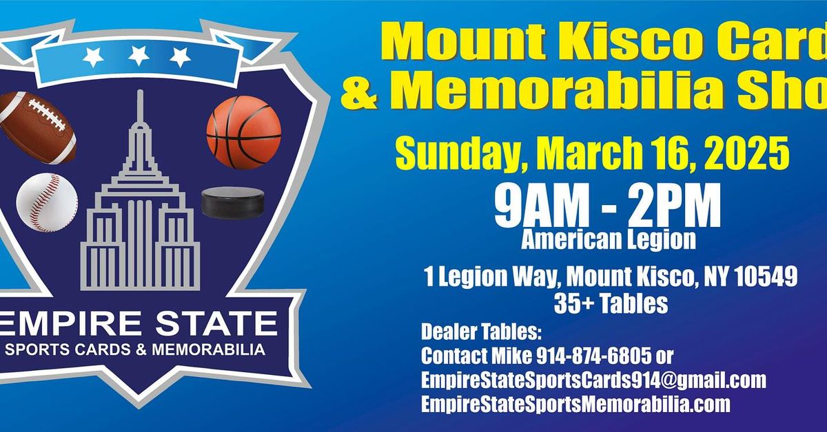 Mount Kisco Card & Memorabilia Show