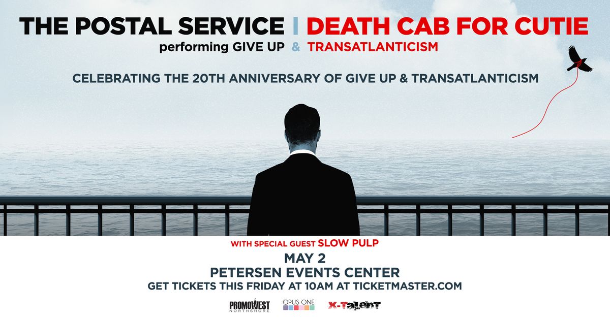 The Postal Service & Death Cab for Cutie: Give Up & Transatlanticism 20th Anniversary Tour