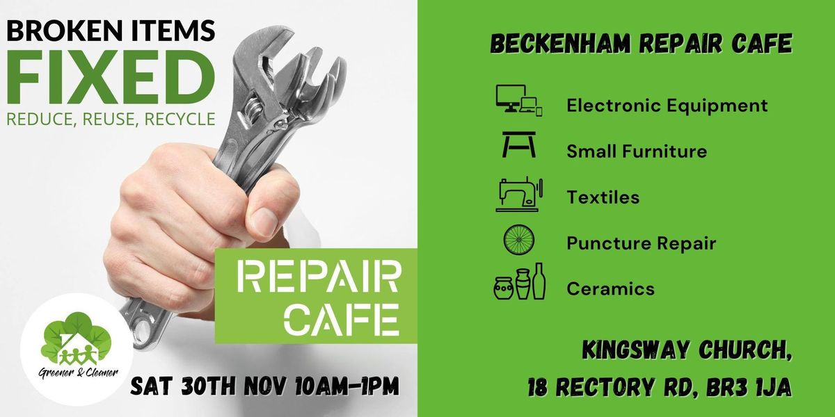 Beckenham Repair Cafe