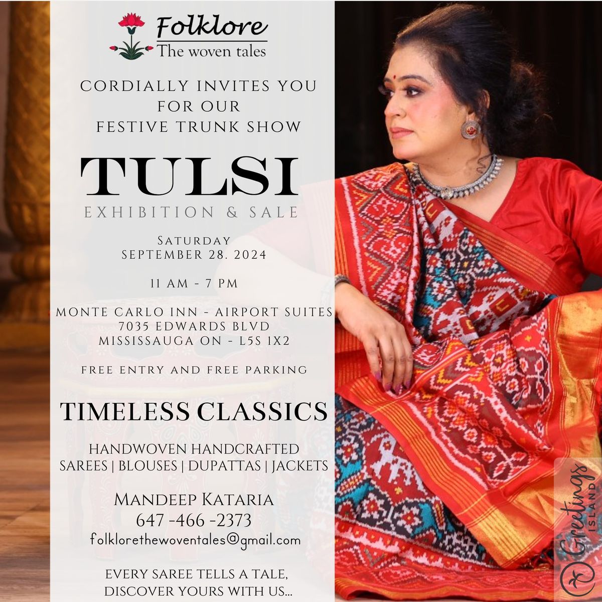 TULSI - Saree Trunk Show