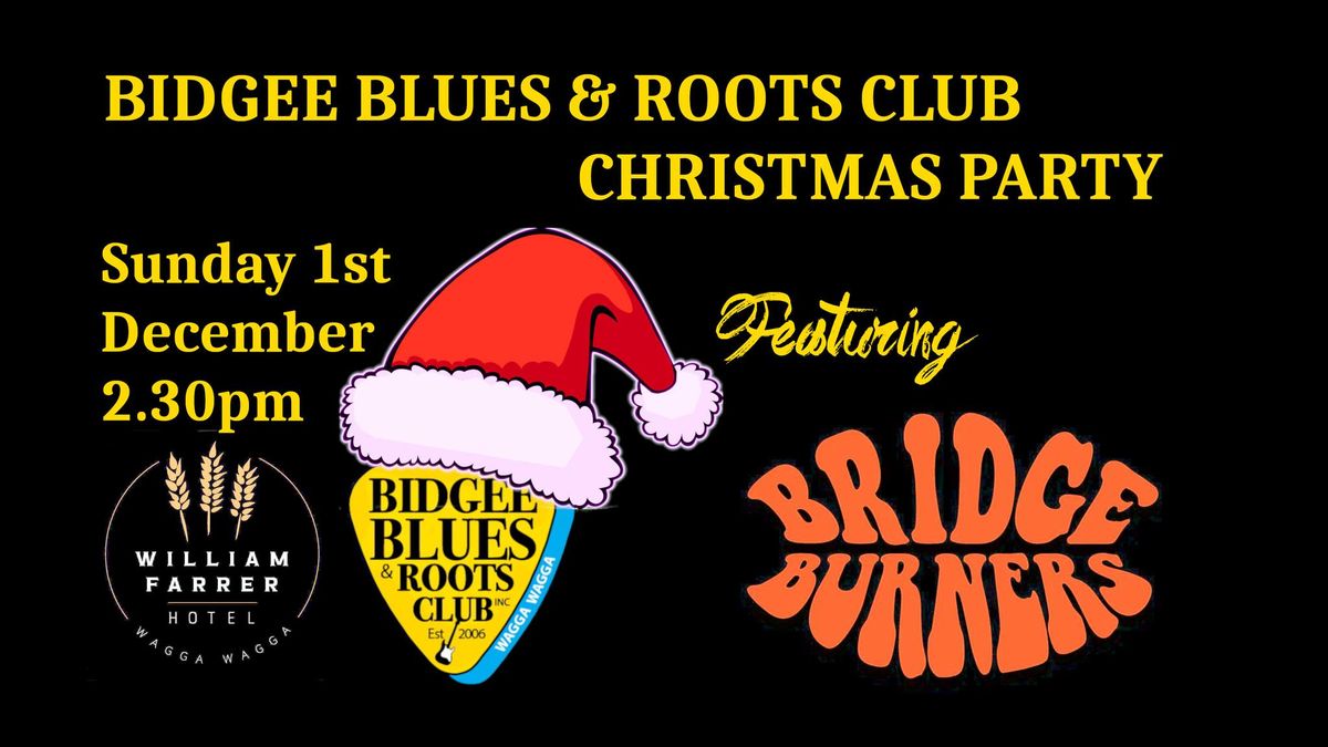 The Bidgee Blues & Roots Club Christmas Party