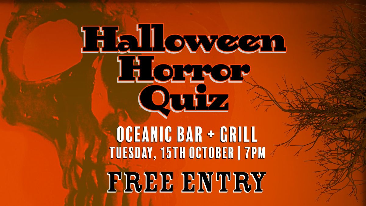 Halloween\/Horror Quiz Night - Free To Play