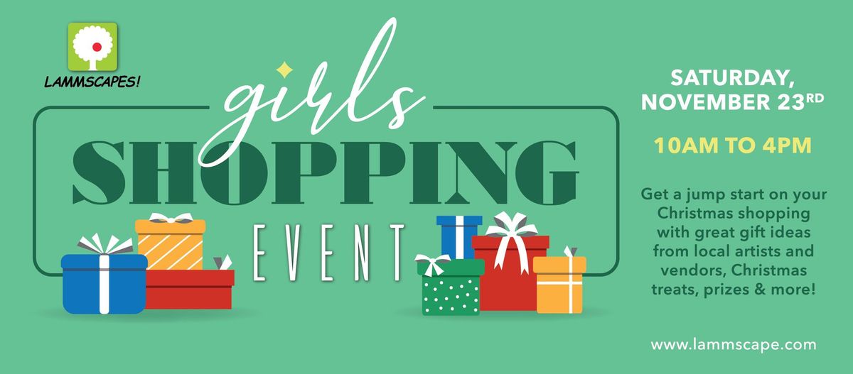 Girls' Christmas Shopping Event! 