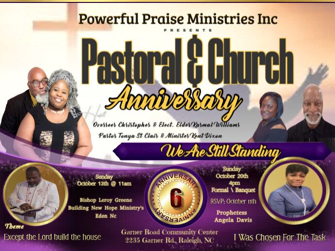 PPMINC Celebrating 6 yrs| Except The Lord Build The House | Guest Speaker Bishop Leroy Greene