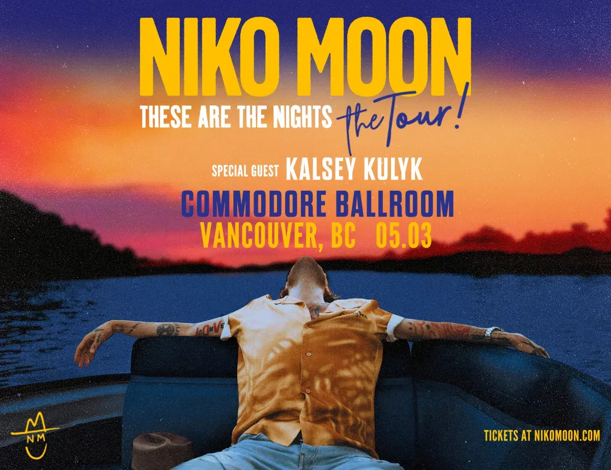 Niko Moon at Commodore Ballroom