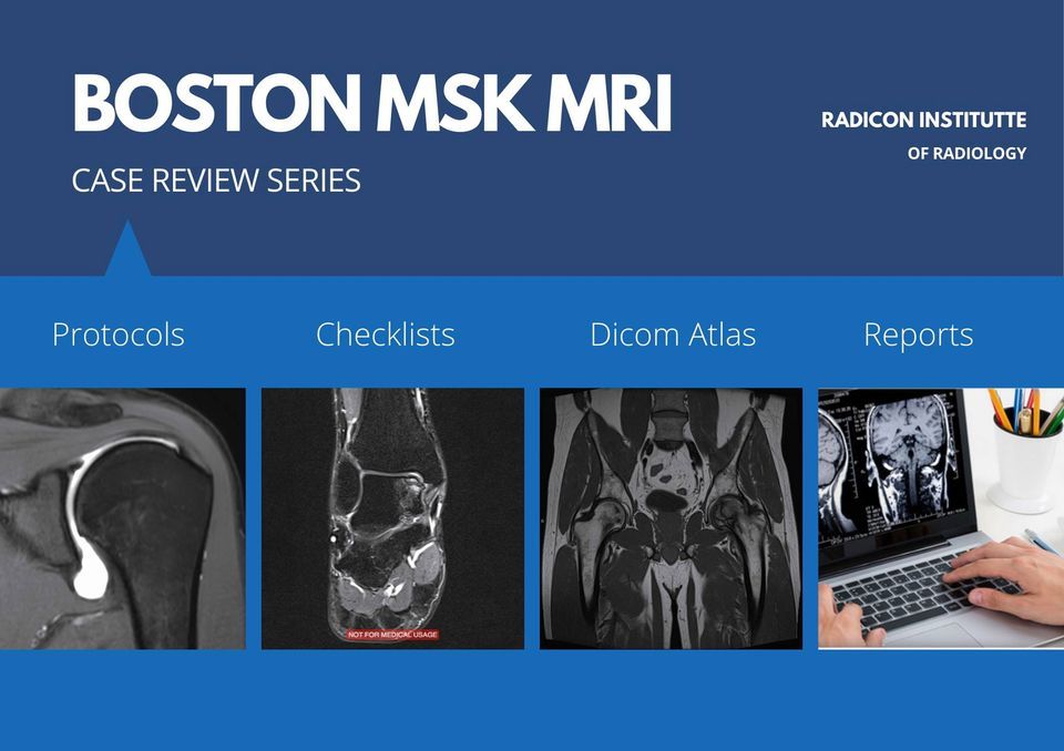 5th Boston MSK MRI Hands-on Course