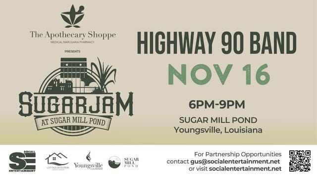 SUGAR JAM (Sugar Mill Pond, Youngsville, La)