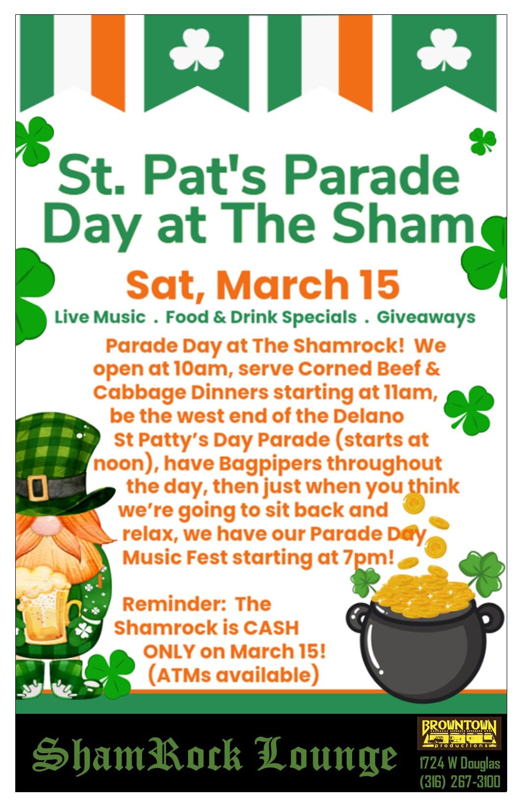 Parade Day at the Shamrock