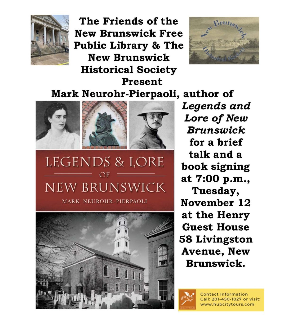 Book Signing: Legends & Lore of New Brunswick 