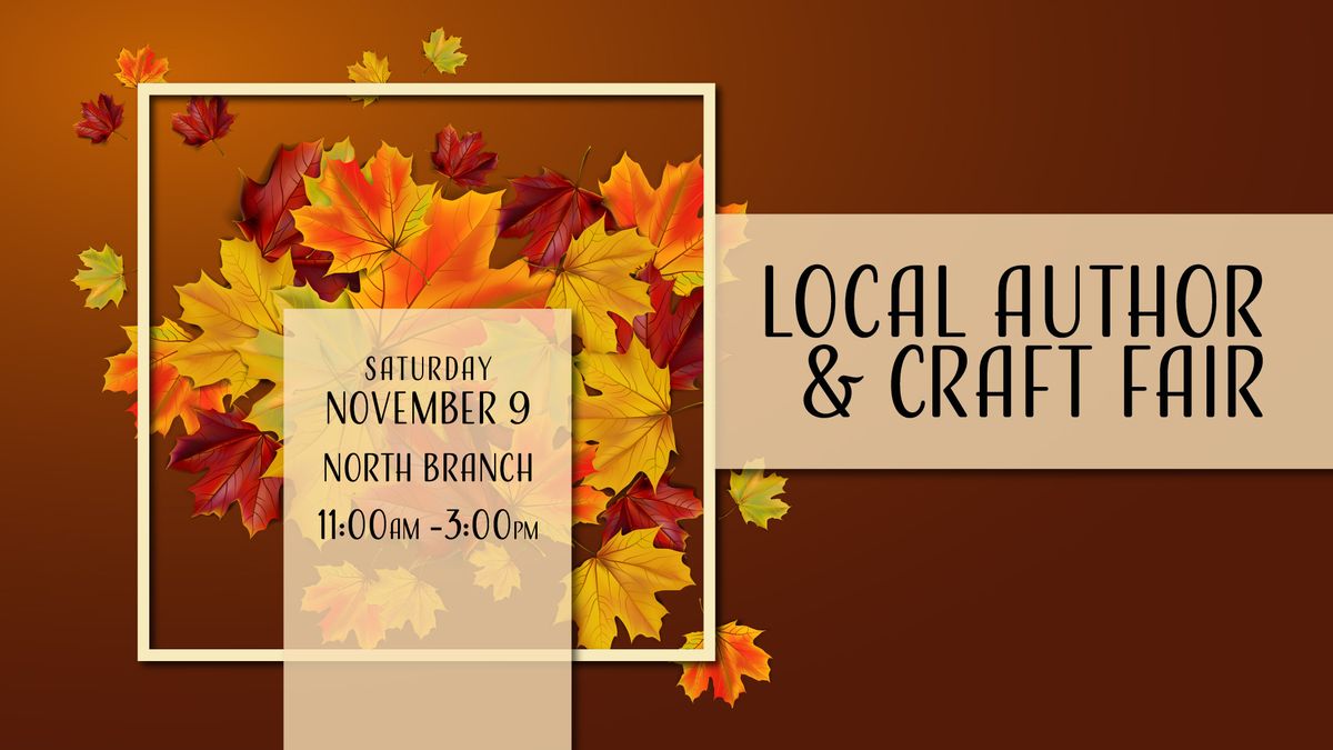 Local Author & Craft Fair @ North Branch 