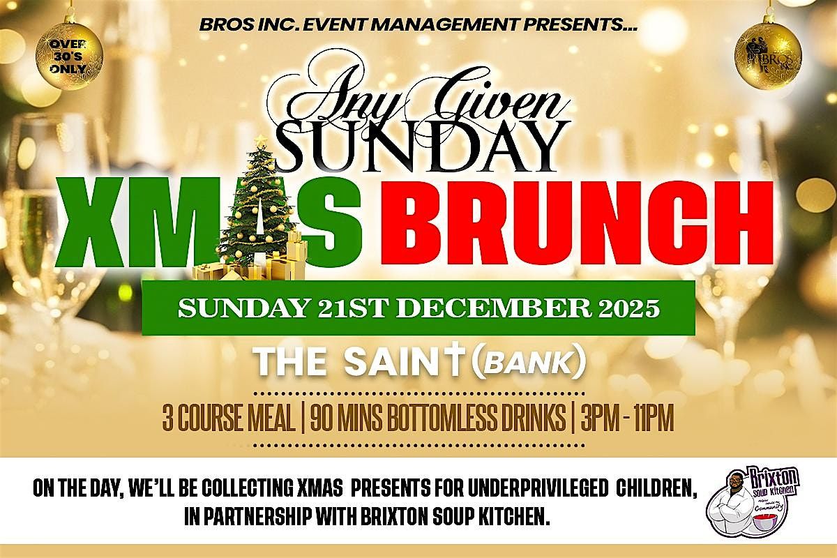 AGS Xmas BRUNCH - Sun 21st December \u201825