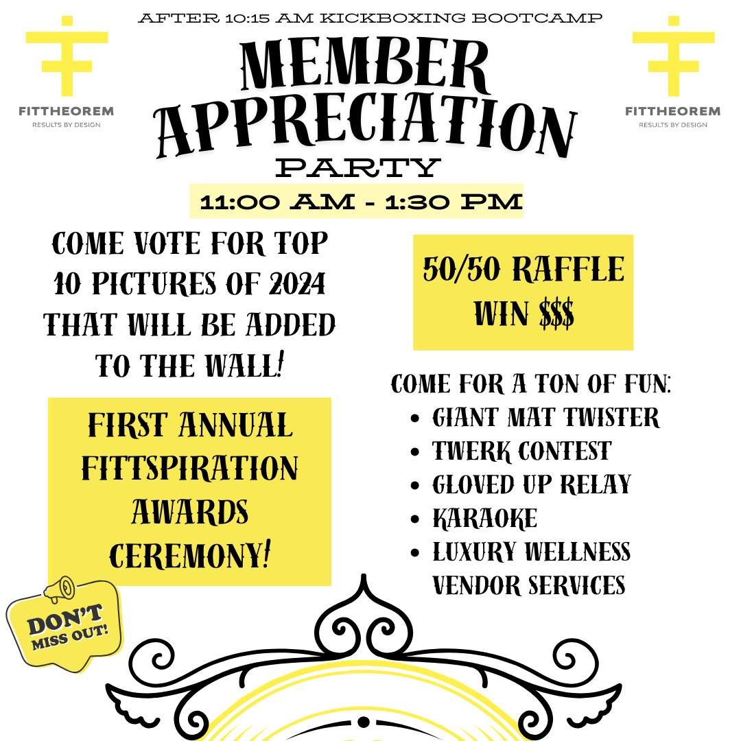 FITT MEMBER APPRECIATION PARTY 2024