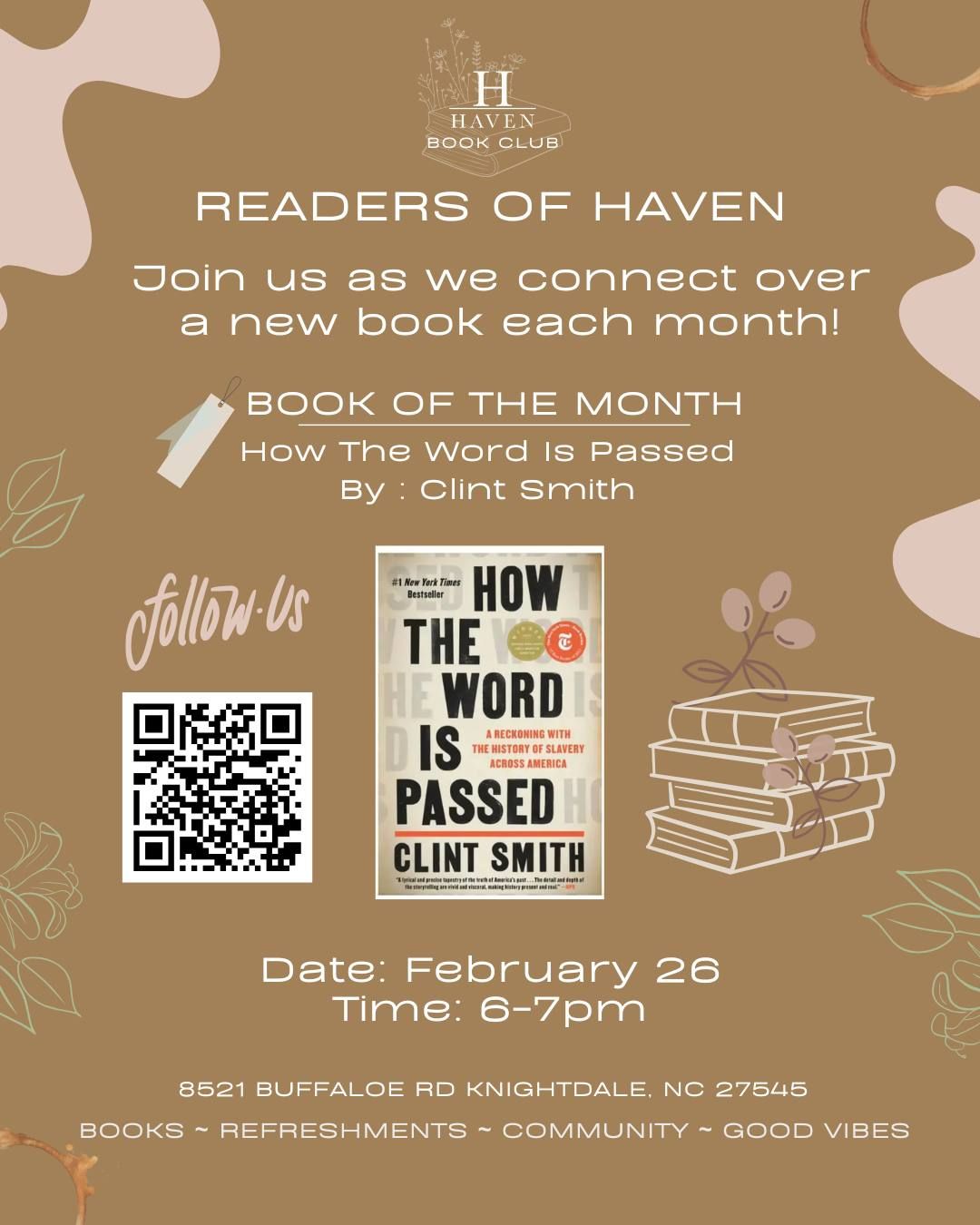 Haven Book Club: Readers Of Haven!