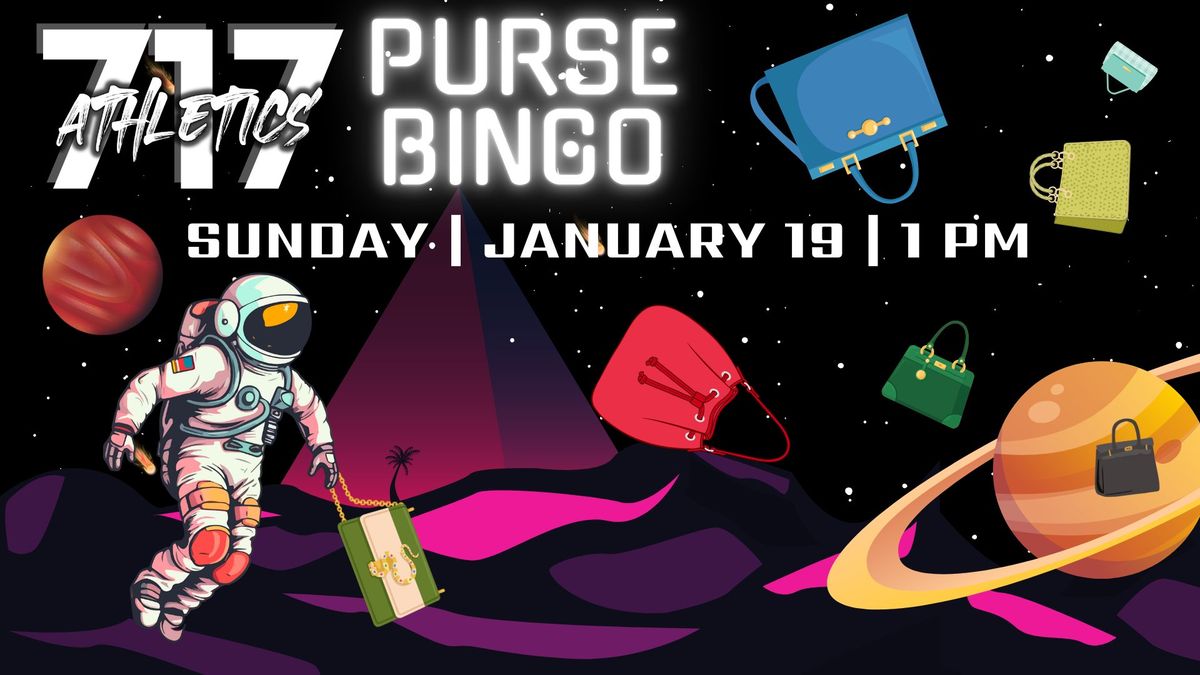 Purse Bingo with 717 Athletics