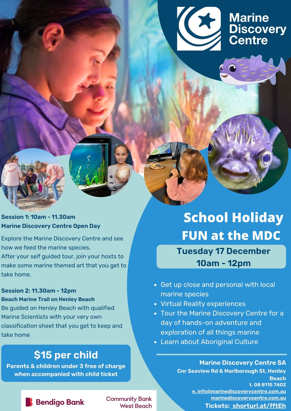 December Summer Holidays at the MDC