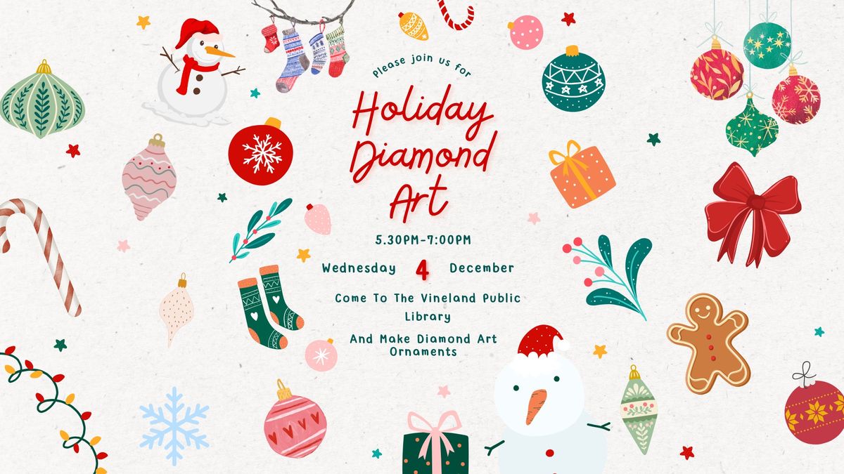 Holiday Diamond Art