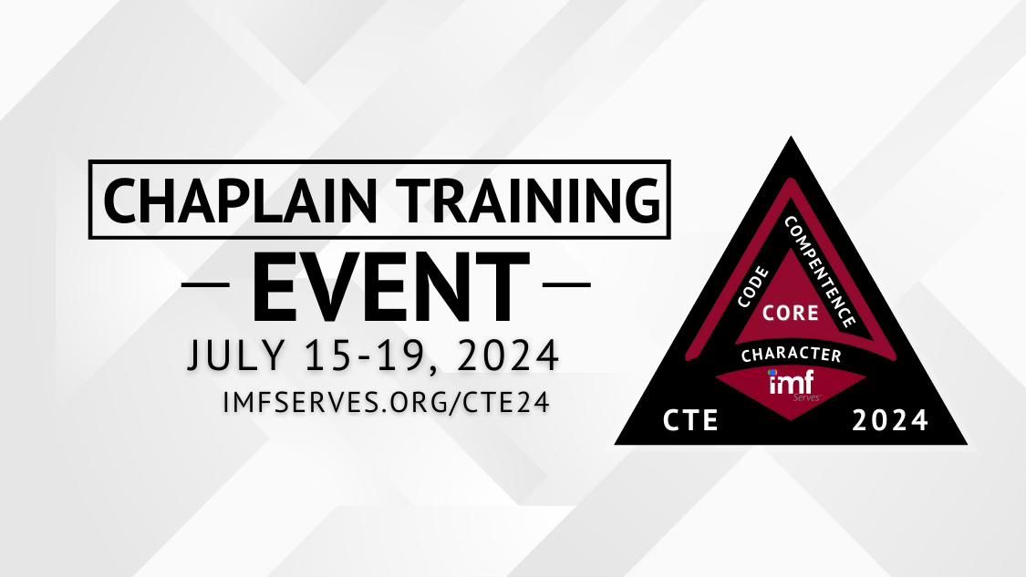 Chaplain Training Event 2024 (CTE24)