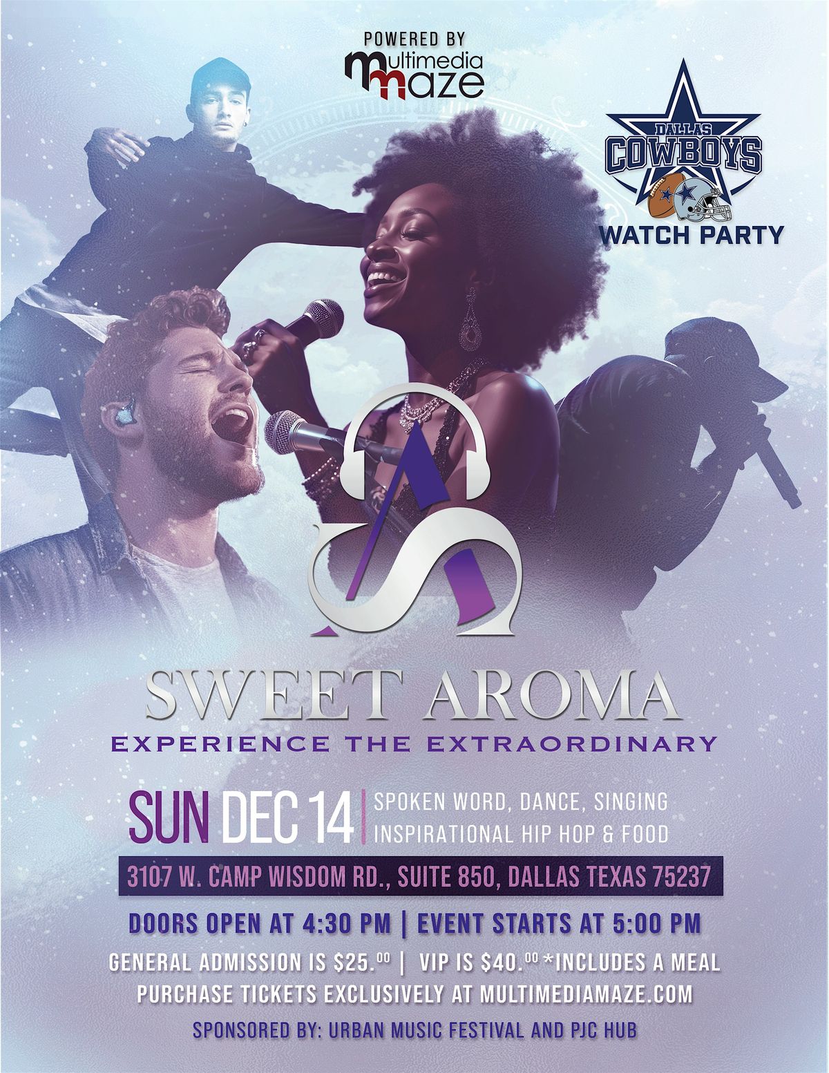 Sweet Aroma\/Dallas Cowboy Watch Party
