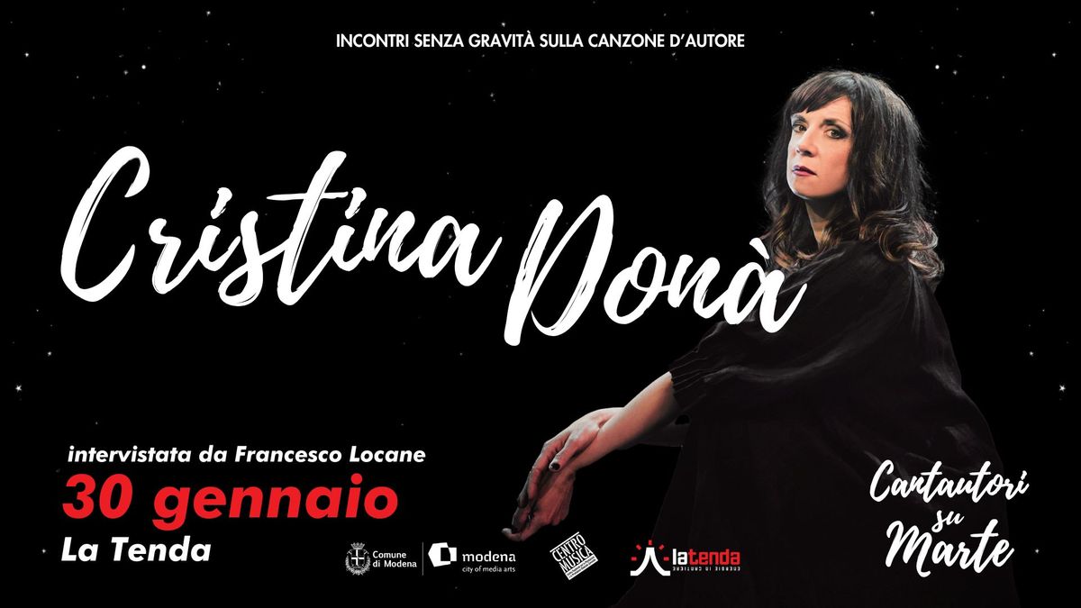 Cristina Don\u00e0 | Cantautori su Marte