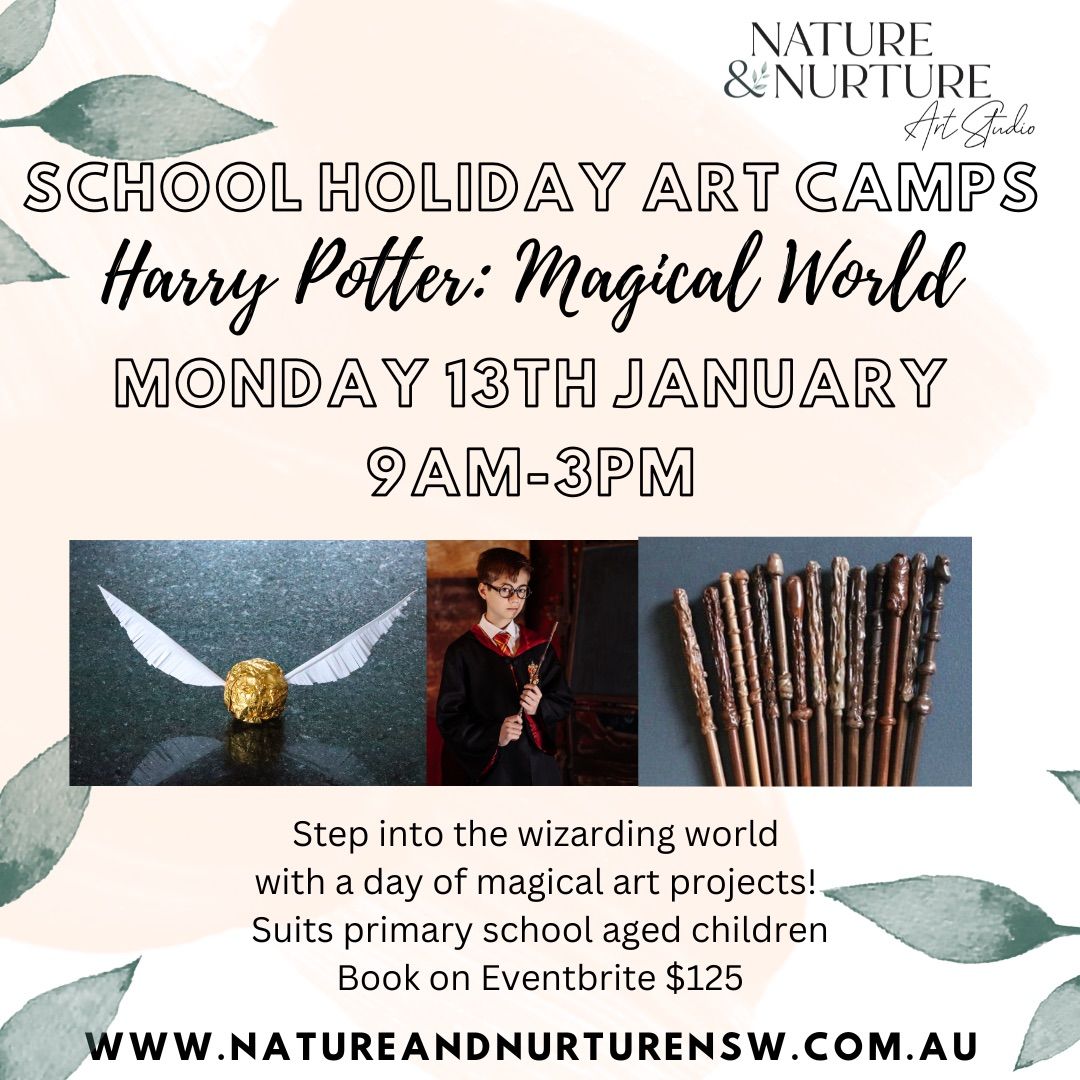 School Holiday Art Workshop: Harry Potter