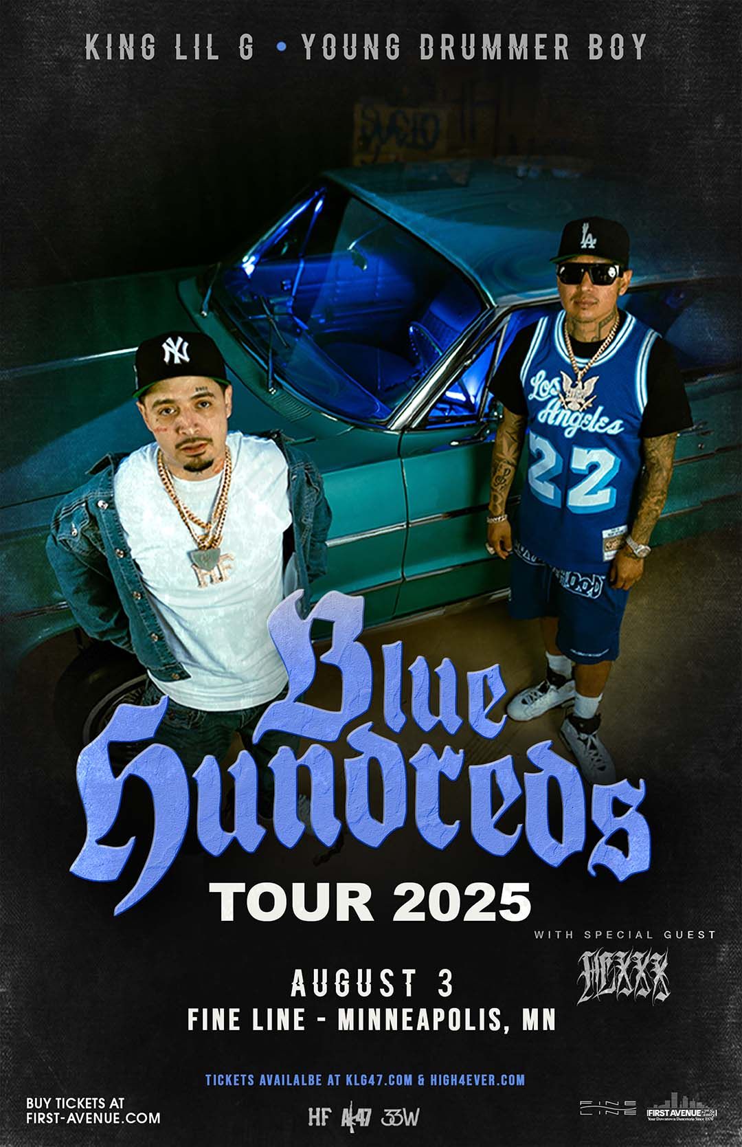 King Lil G and Young Drummer Boy at The Nile Theater - Bakersfield