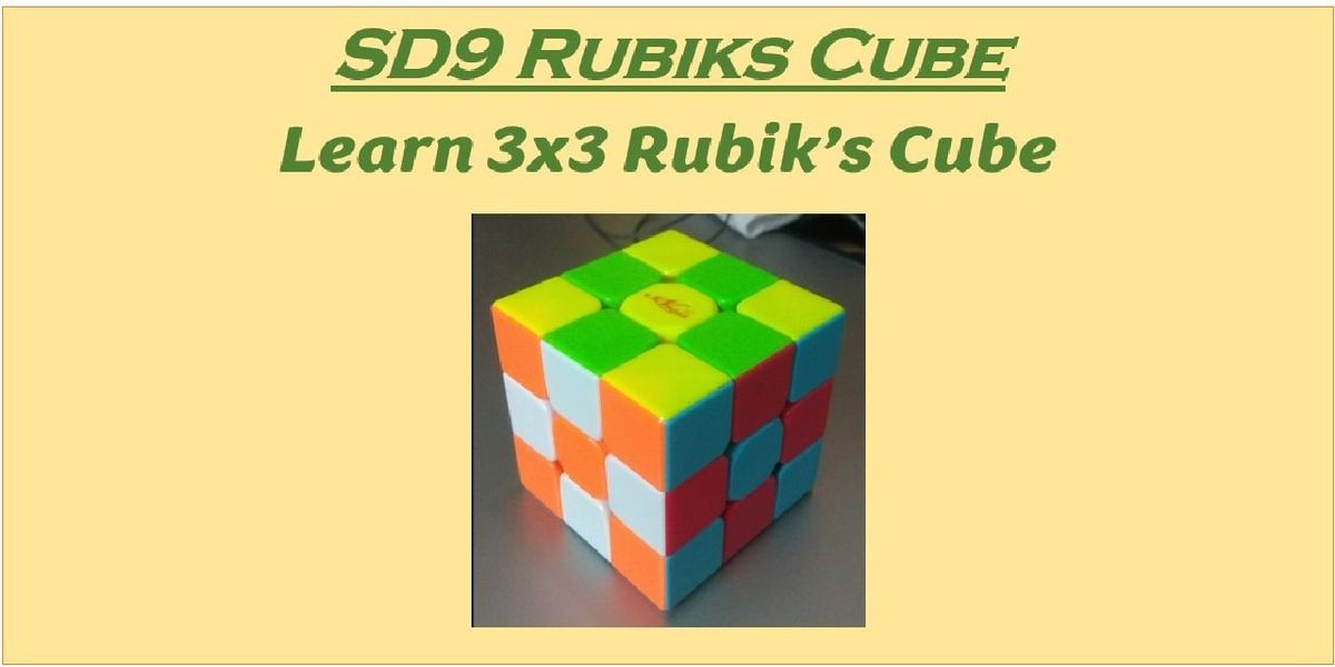 Learn 3x3 Rubik's Cube - Part1