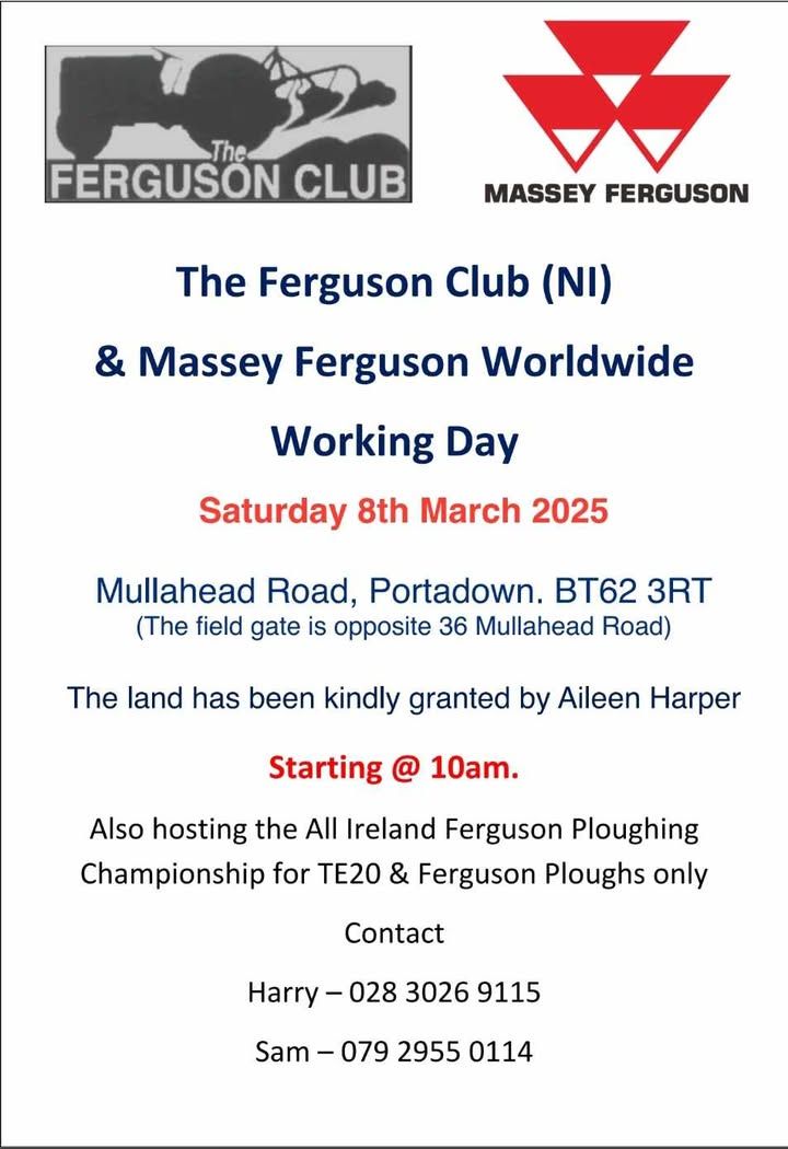 The Ferguson Club Working Day - Northern Ireland