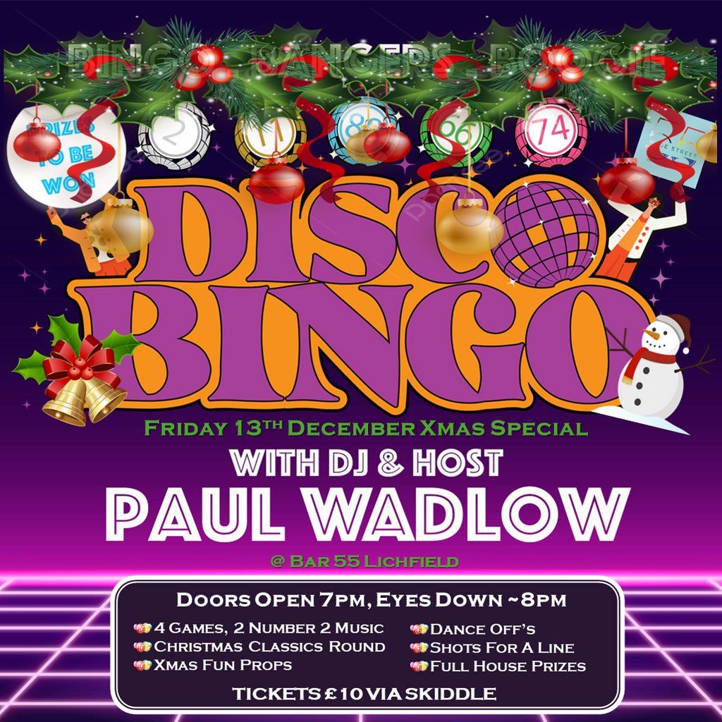 Disco Bingo Xmas Special @ Bar 55