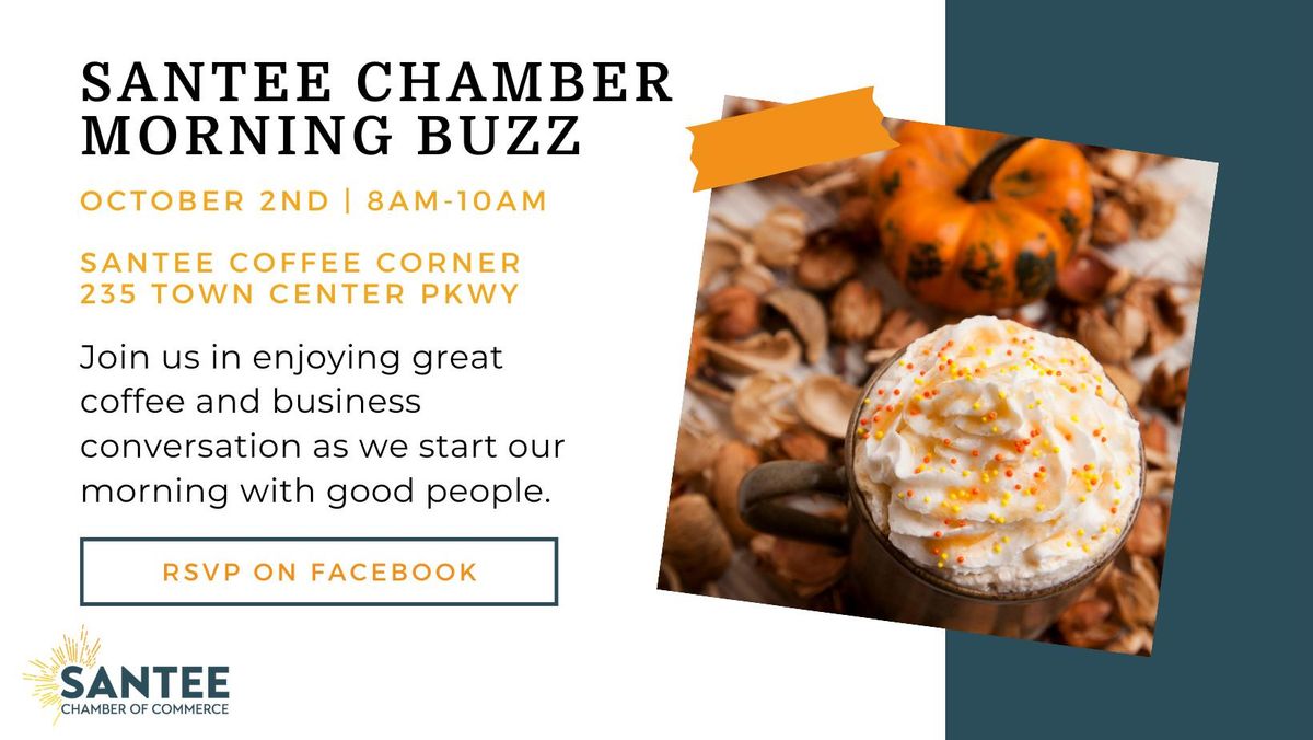 Santee Chamber October Morning Buzz