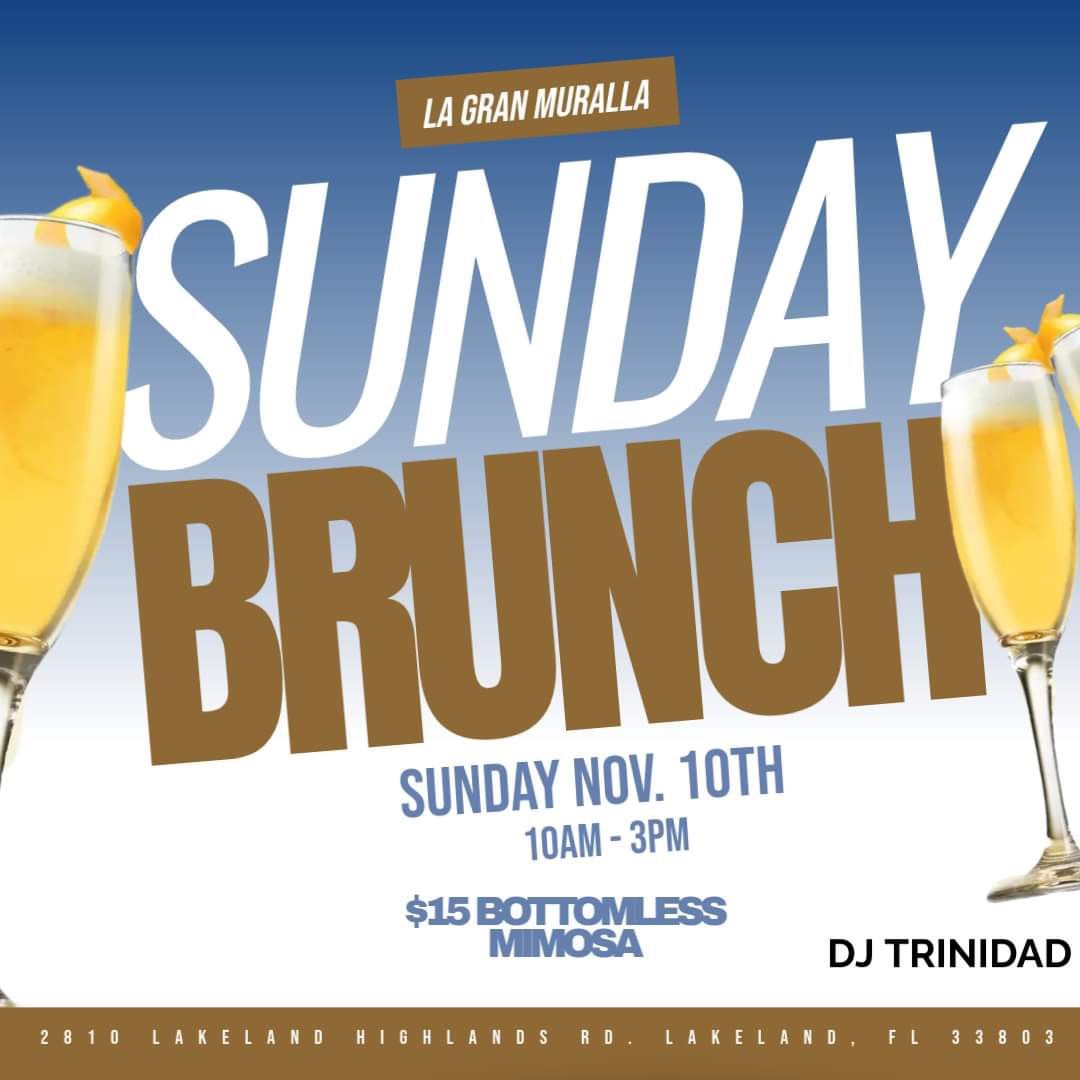 Sunday Brunch w\/ DJ Trinidad