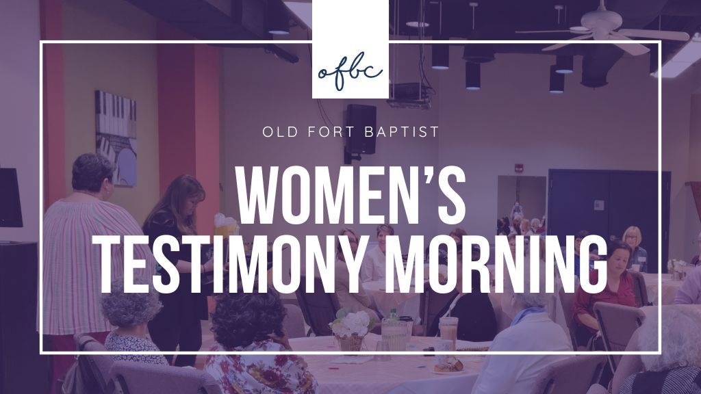 Women's Morning of Testimony