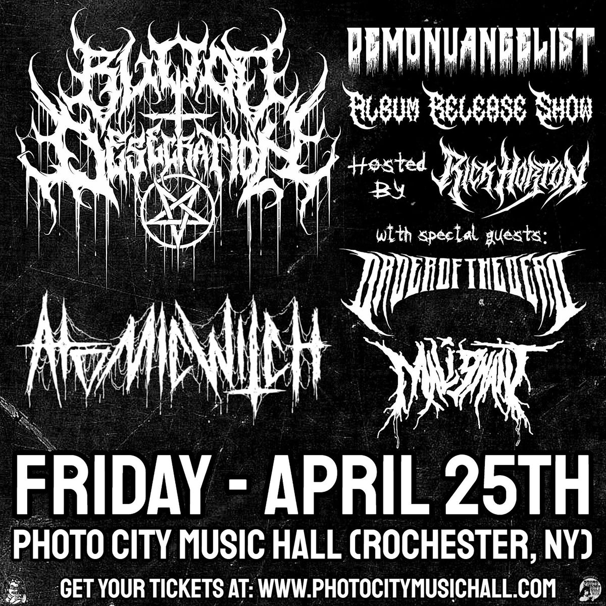 Blood Desecration - 'Demonvangelist' Album Release Show