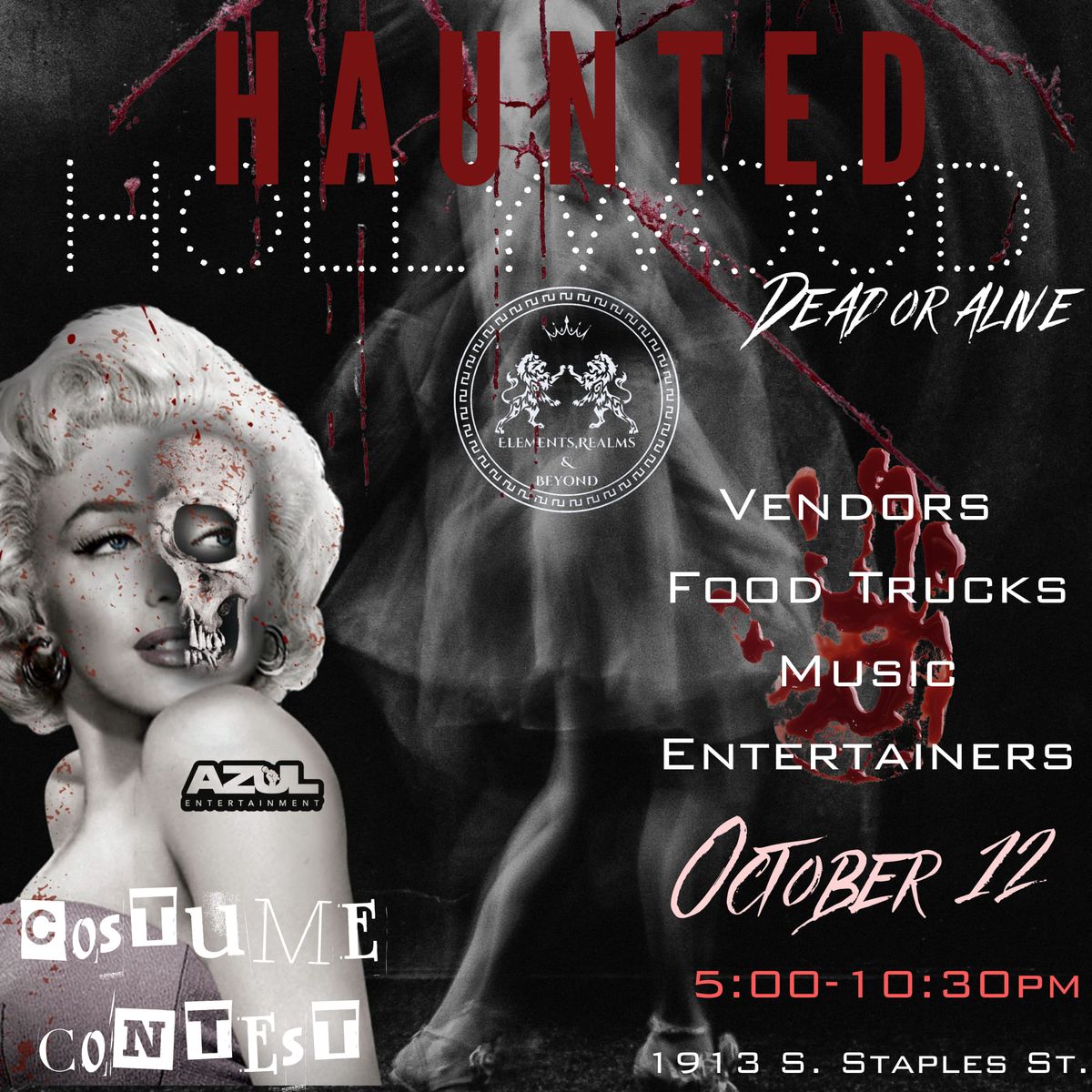 ERB Presents: Haunted Hollywood Pop Up