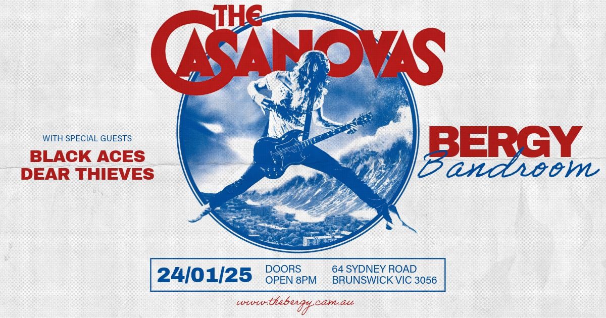 The Casanovas w\/ Black Aces @ Bergy Bandroom