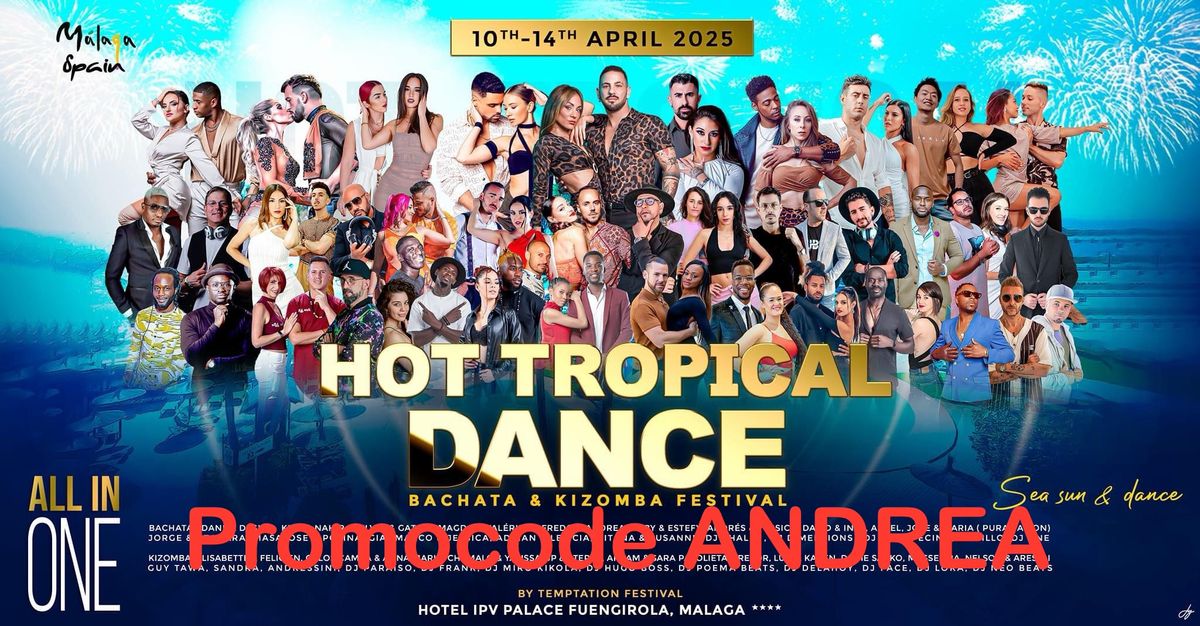 Hot Tropical Dance Malaga - promocode ANDREA