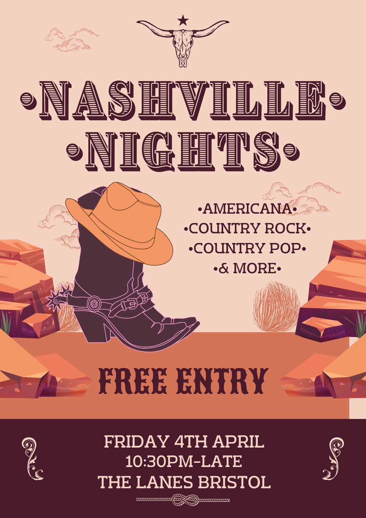 Nashville Nights - FREE ENTRY