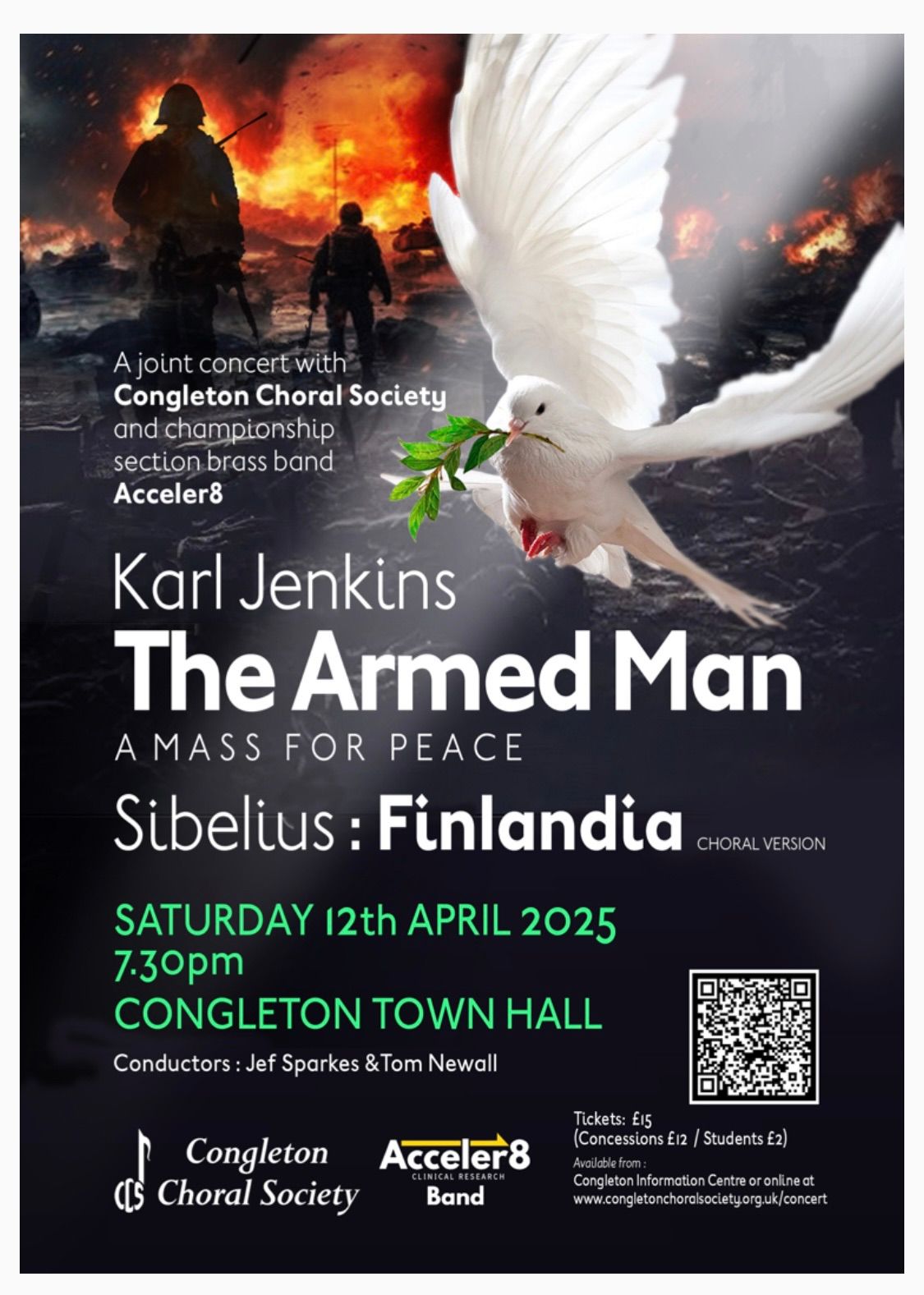 Karl Jenkins - Armed Man - with full Choir and Brass Band