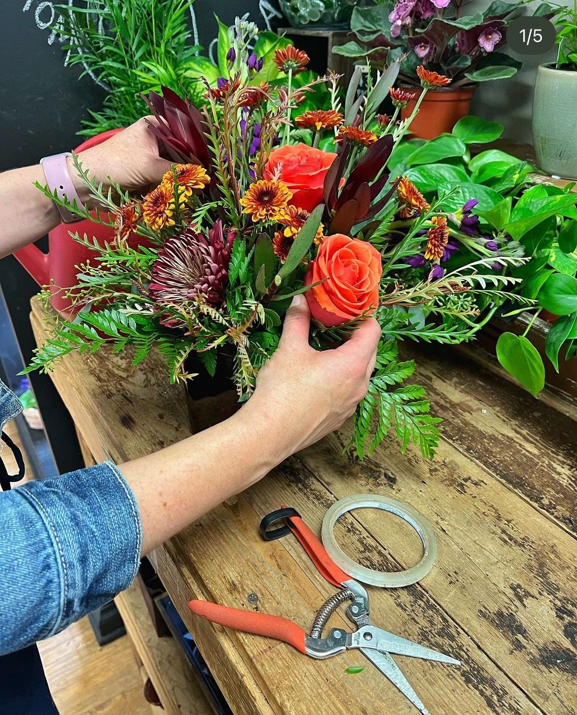 Fall Floral Design Class