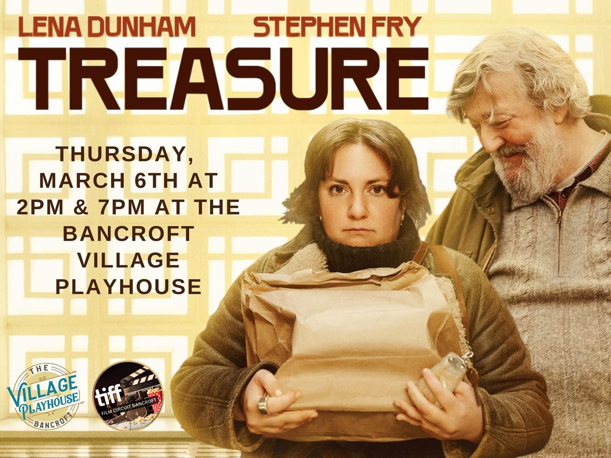 TREASURE (TIFF FILM CIRCUIT BANCROFT) @ The BVP